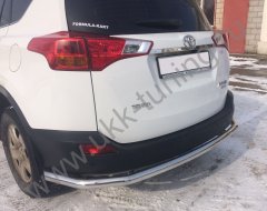 Тюнинг внедорожника Защита заднего бампера Toyota RAV4 2015