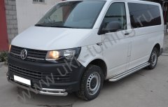 Тюнинг внедорожника Защита переднего бампера Volkswagen T-6 2015