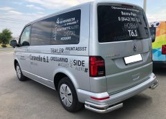 Тюнинг внедорожника Защита заднего бампера Volkswagen T-6 2015
