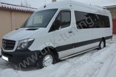 Тюнинг внедорожника Пороги с накладным листом Mercedes-Benz Sprinter 2012