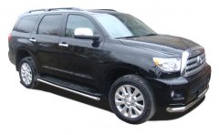 Тюнинг внедорожника Защита переднего бампера Toyota Sequoia 2008