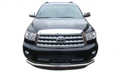 Тюнинг внедорожника Защита переднего бампера Toyota Sequoia 2008