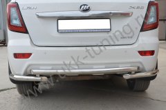 Тюнинг внедорожника Защита заднего бампера Lifan X60 2011