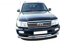 Тюнинг внедорожника Защита переднего бампера Toyota Land Cruiser 100 1998-2006