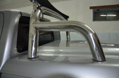 Тюнинг внедорожника Защитные дуги кузова Toyota Hilux Exclusive Black 2018