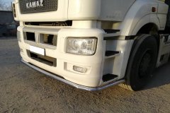 Тюнинг внедорожника Защита переднего бампера KAMAZ 5490 2017