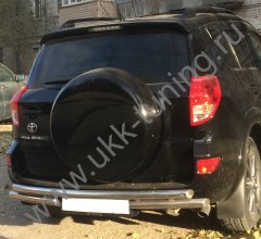 Тюнинг внедорожника Защита заднего бампера Toyota RAV4 2010-2012