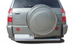 Тюнинг внедорожника Защита заднего бампера Chery Tiggo 2012