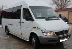 Тюнинг внедорожника Пороги с накладным листом Mercedes-Benz Sprinter Classic 2017