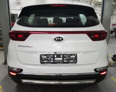 Тюнинг внедорожника Защита заднего бампера KIA Sportage 2018 (рестайлинг)