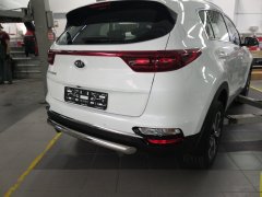 Тюнинг внедорожника Защита заднего бампера KIA Sportage 2018 (рестайлинг)