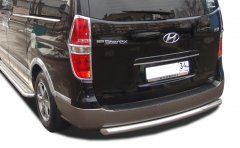 Тюнинг внедорожника Защита заднего бампера Hyundai H1 Grand Starex 2018