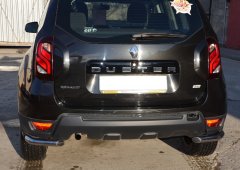 Тюнинг внедорожника Защита заднего бампера Renault Duster 2017