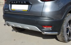 Тюнинг внедорожника Защита заднего бампера Renault Kaptur 2017