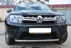 Тюнинг внедорожника Защита переднего бампера Renault Duster 2017