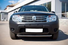Тюнинг внедорожника Защита переднего бампера Renault Duster 2011