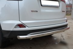 Тюнинг внедорожника Защита заднего бампера Toyota RAV4 2015