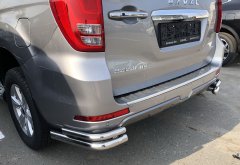 Тюнинг внедорожника Защита заднего бампера Haval H9 2018 рестайлинг