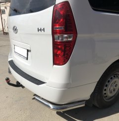 Тюнинг внедорожника Защита заднего бампера Hyundai H1 Grand Starex 2018