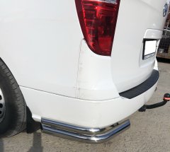 Тюнинг внедорожника Защита заднего бампера Hyundai H1 Grand Starex 2018