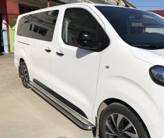 Тюнинг внедорожника Пороги с накладным листом Citroen SpaceTourer 2018- наст. время