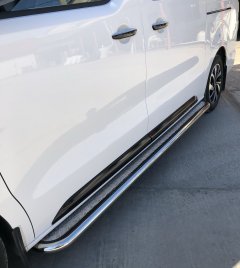 Тюнинг внедорожника Пороги с накладным листом Citroen SpaceTourer 2018- наст. время