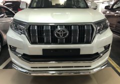 Тюнинг внедорожника Защита переднего бампера Toyota Land Cruiser Prado 150 Style 2019