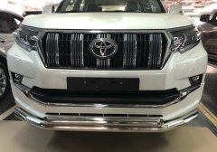 Тюнинг внедорожника Защита переднего бампера Toyota Land Cruiser Prado 150 Style 2019