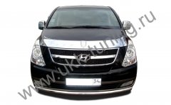 Тюнинг внедорожника Защита переднего бампера Hyundai H1 Grand Starex 2007