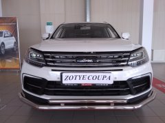 Тюнинг внедорожника Защита переднего бампера Zotye Coupa 2018