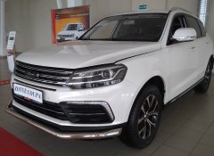 Тюнинг внедорожника Защита переднего бампера Zotye Coupa 2018