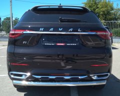 Тюнинг внедорожника Защита заднего бампера Haval F7, F7X  2019