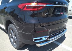 Тюнинг внедорожника Защита заднего бампера Haval F7, F7X  2019