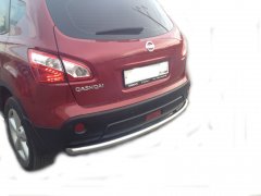 Тюнинг внедорожника Защита заднего бампера Nissan Qashgai+2 2009