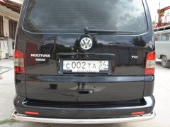 Тюнинг внедорожника Защита заднего бампера Volkswagen T-5 2003