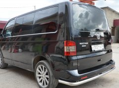 Тюнинг внедорожника Защита заднего бампера Volkswagen T-5 2003