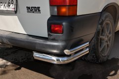 Тюнинг внедорожника Защита заднего бампера Volkswagen T5 Multivan 2003-2009