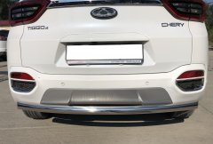 Тюнинг внедорожника Защита заднего бампера Chery Tiggo 4 2019