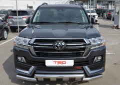 Тюнинг внедорожника Защита переднего бампера Toyota Land Cruiser 200 TRD 2019