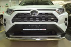 Тюнинг внедорожника Защита переднего бампера Toyota RAV4 2019