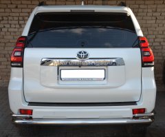 Тюнинг внедорожника Защита заднего бампера Toyota Land Cruiser Prado 150 2010
