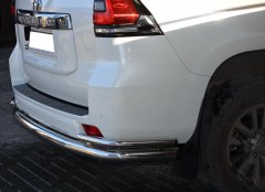 Тюнинг внедорожника Защита заднего бампера Toyota Land Cruiser Prado 150 2010