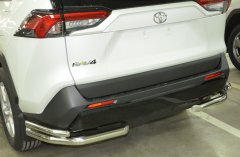 Тюнинг внедорожника Защита заднего бампера Toyota RAV4 2019