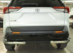 Тюнинг внедорожника Защита заднего бампера Toyota RAV4 2019