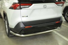 Тюнинг внедорожника Защита заднего бампера Toyota RAV4 2019