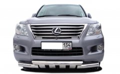 Тюнинг внедорожника Защита переднего бампера Lexus LX 570 2007-2012