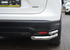 Тюнинг внедорожника Защита заднего бампера Nissan Qashqai 2017 рестайлинг