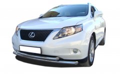 Тюнинг внедорожника Защита переднего бампера Lexus RX270/RX350/RX450h 2009-2012_ 2012-2015