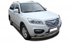 Тюнинг внедорожника Защита переднего бампера Lifan X60 2011