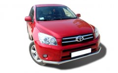 Тюнинг внедорожника Защита переднего бампера Toyota RAV4 2006-2009
